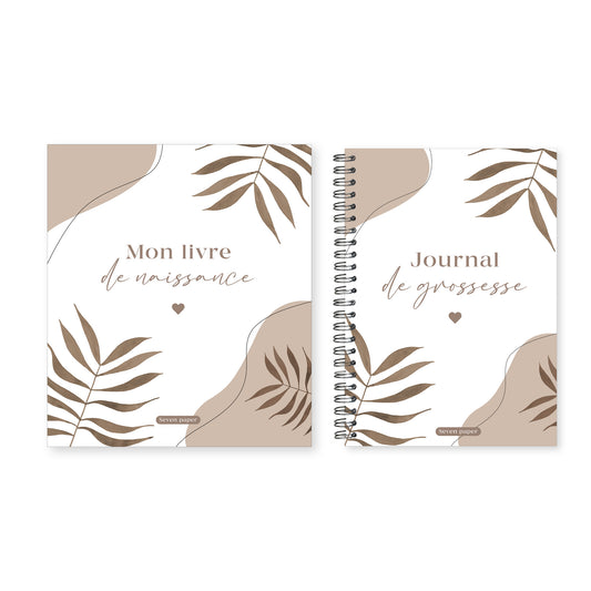 BOX: Journal de grossesse & livre de naissance
